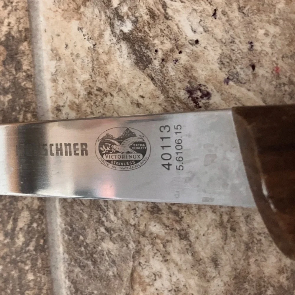 Victorinox Forschner 6 Inch Boning Knife Rosewood Handle 40113 5.6106.15 Swiss